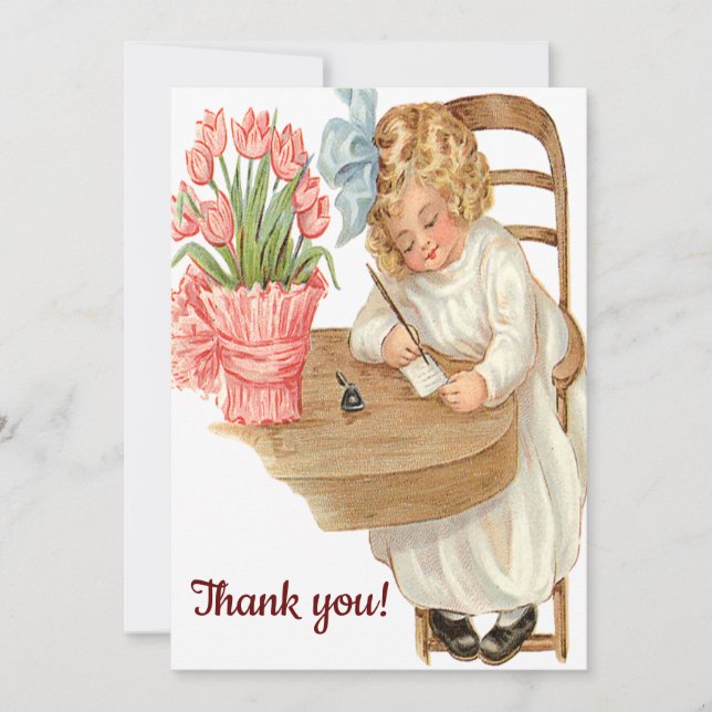 A Vintage Thank You Note (Front)