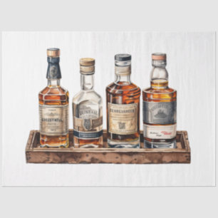 A Vintage Whiskey Design Series 14 Tissue Paper