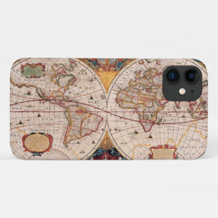 A Vintage World Map Circa 1600 Case-Mate iPhone Case