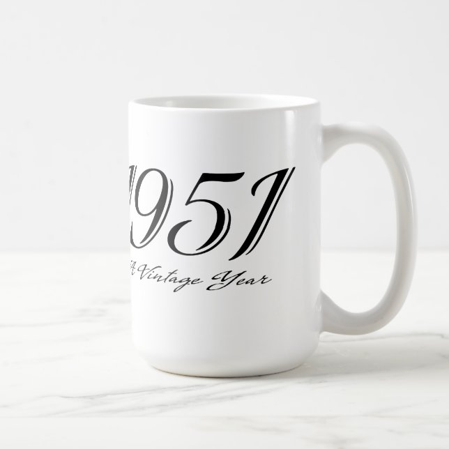 A Vintage Year 1951 Mug (Right)