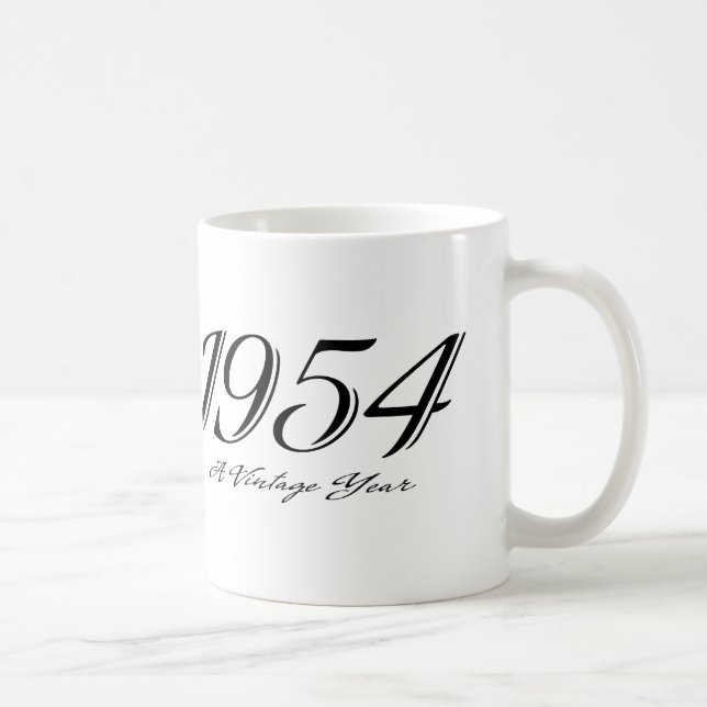 a vintage year 1954 mug (Right)