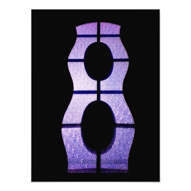 A Violet Vision Photo Print (Front)