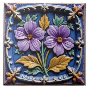 A Violet's Companion Tile