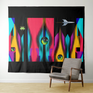 A Vision of the Church of the Final Countdown Tapestry