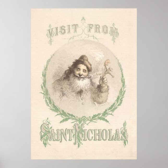 A Visit from Saint Nicholas Poster (Front)