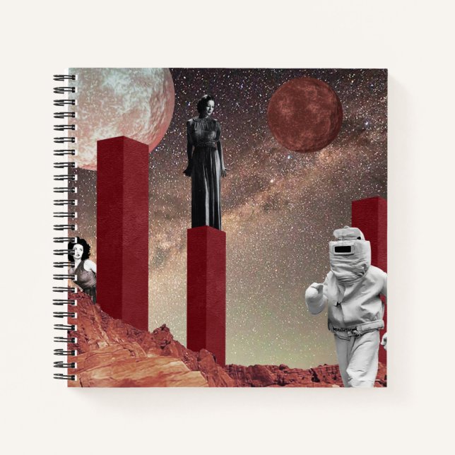 A visit to Mars Notebook (Front)