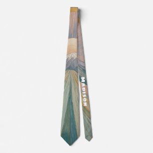 A Volcanic Serenade Personalised Tie