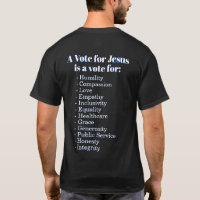 A vote for Jesus. Christians Against Trump