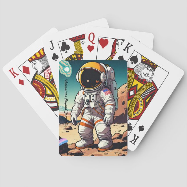 "A Voyage Beyond" Playing Cards (Back)