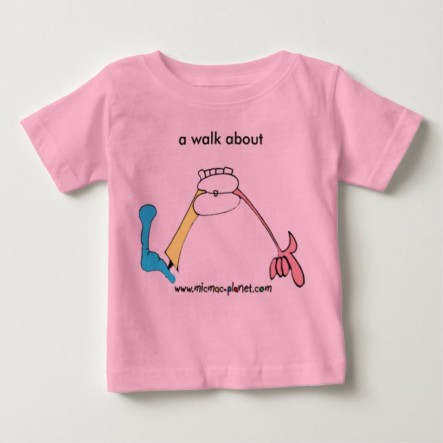 a walk about baby T-Shirt (Front)