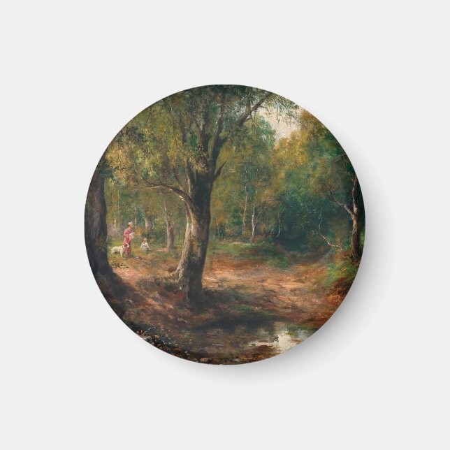 A Walk in the Forest – Emil Barbarini Magnet (Front)