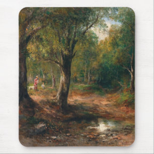 A Walk in the Forest – Emil Barbarini Mouse Pad