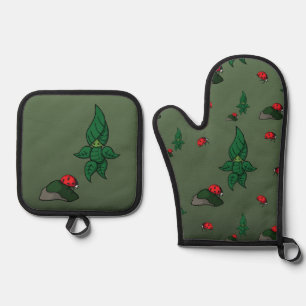 A Walk in the Woods Oven Mitt & Pot Holder Set