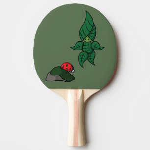 A Walk in the Woods Ping Pong Paddle