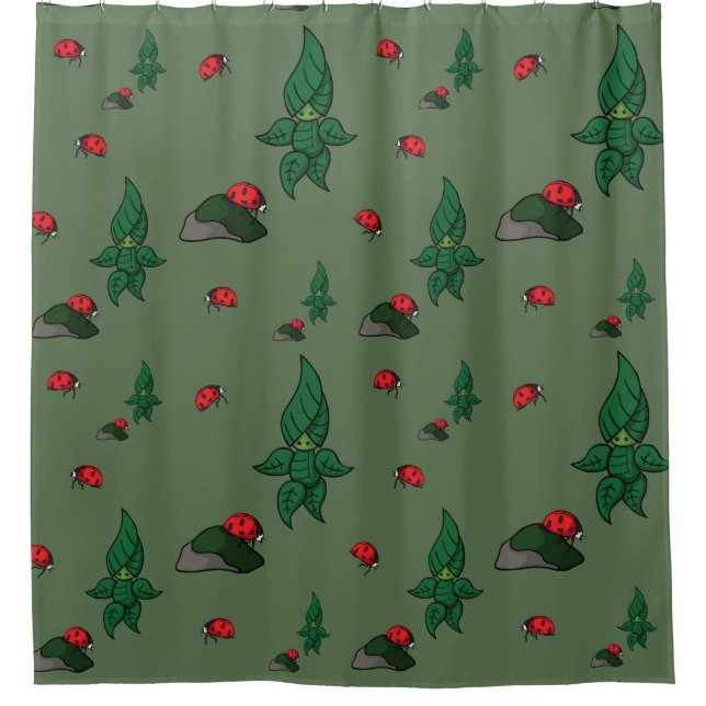 A Walk in the Woods Shower Curtain (Front)