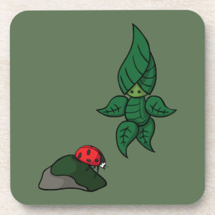 A Walk in the Woods Square Coaster