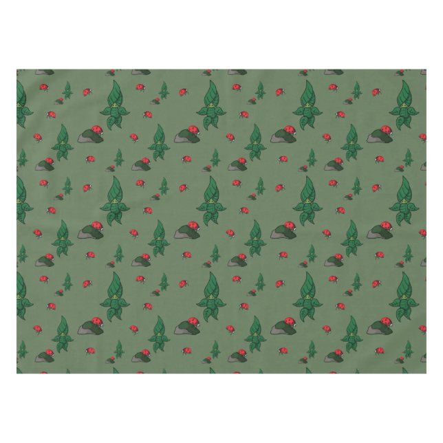 A Walk in the Woods Tablecloth (Front (Horizontal))
