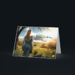 A WALK - SISTER BIRTHDAY CARD<br><div class="desc">Here's the birthday card for the sister who is "JUST RIGHT."</div>