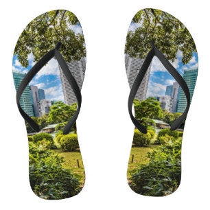 A walk through Hama Rikyu gardens, Tokyo Jandals