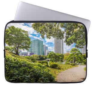 A walk through Hama Rikyu gardens, Tokyo Laptop Sleeve