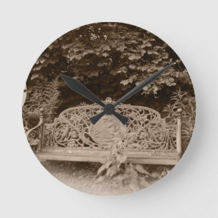 A Wall Clock with an Old Fashioned Look