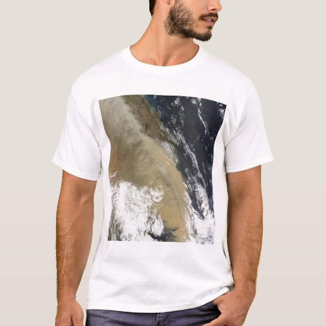 A wall of dust stretched from northern Queensla T-Shirt (Front)
