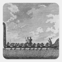 A War Canoe of New Zealand