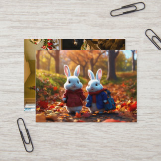 A Warm Welcome Business Card