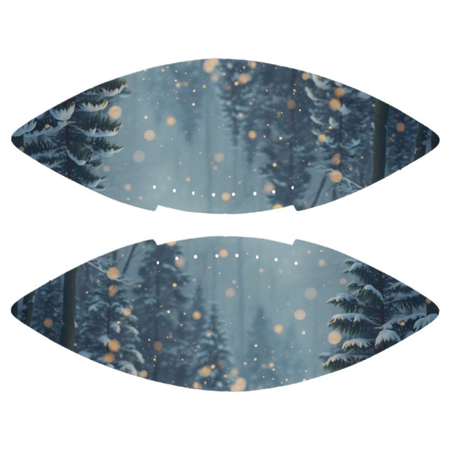 A warm winter story football (Panels)