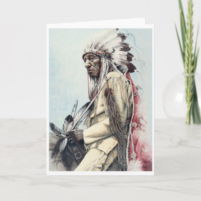 A Warrior's Legacy Fine Art Card (Front)