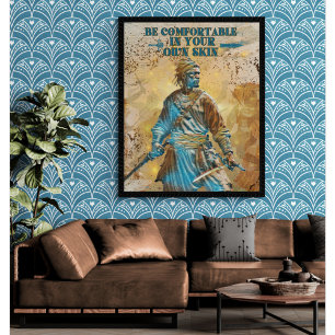 A Warrior's Unbreakable Spirit Poster