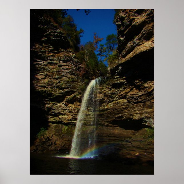 A waterfall poster (Front)