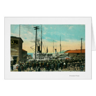 A Waterfront Departure for Alaska Scene