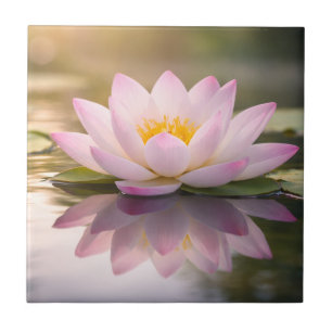 A Waterlily Tile