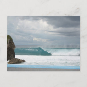 A wave from Guam Postcard