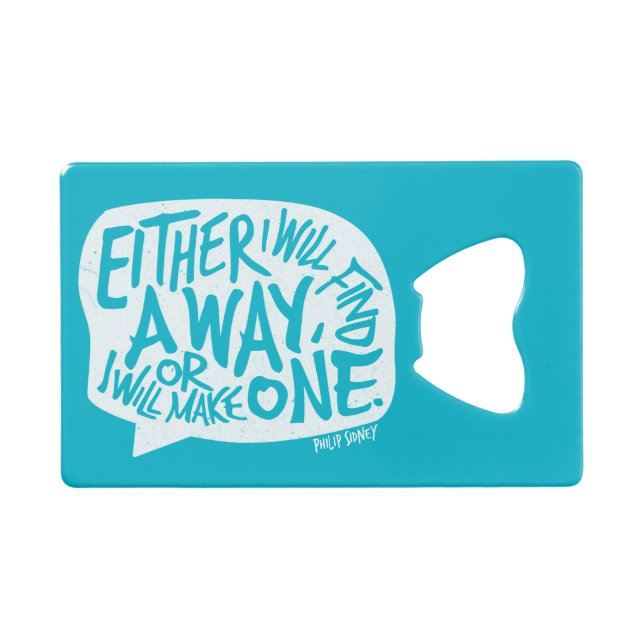 A Way Typography Motivational Quote (Front (Horizontal))