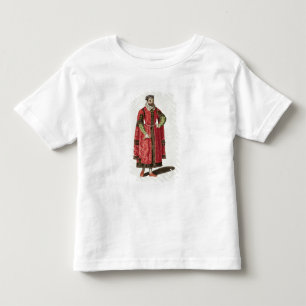 A Wealthy Merchant of London in 1588 (engraving) Toddler T-Shirt