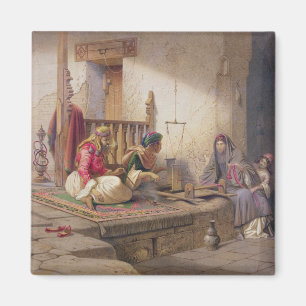A weaver in Esna, one of 24 illustrations produced Magnet