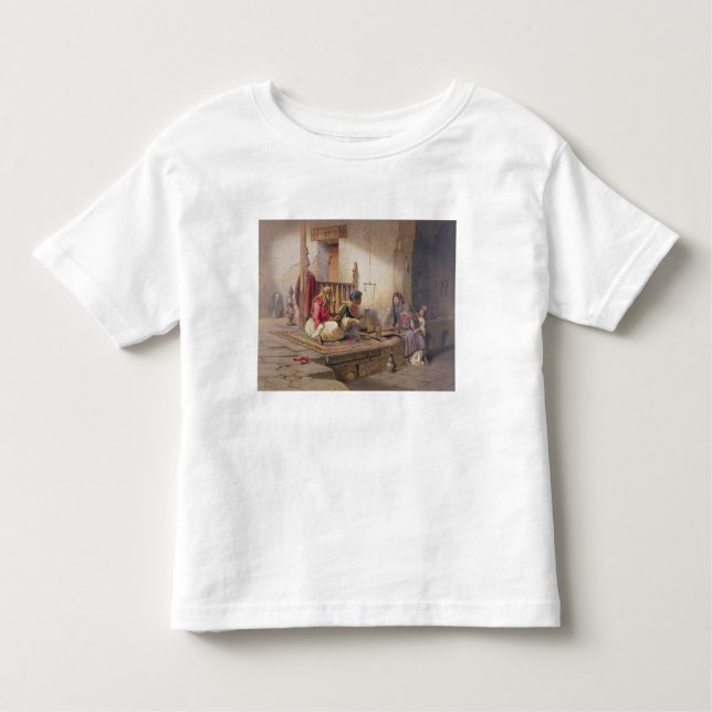 A weaver in Esna, one of 24 illustrations produced Toddler T-Shirt (Front)