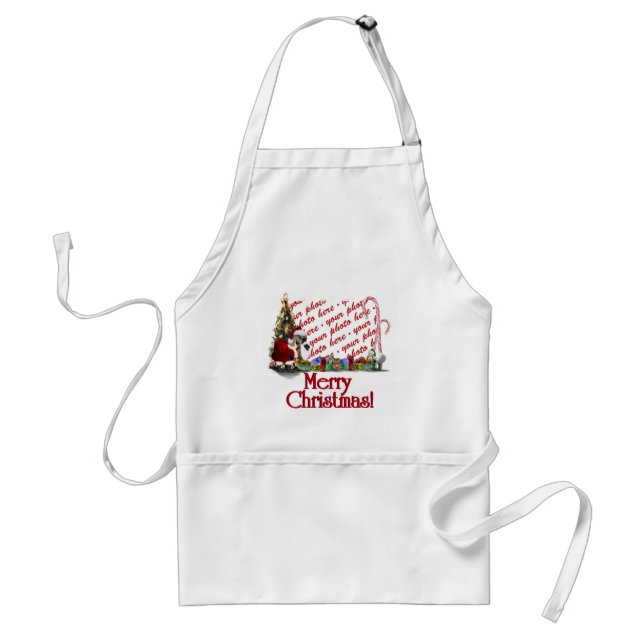 A Web Footed Christmas Standard Apron (Front)