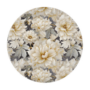 A Wedding Floral Series Design 10 Cutting Board