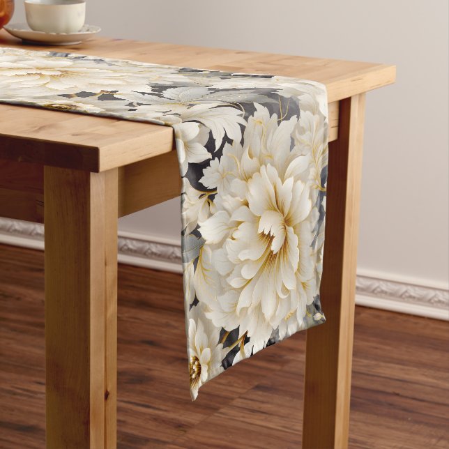 A Wedding Floral Series Design 10 Long Table Runner (In Situ)