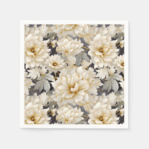 A Wedding Floral Series Design 10 Napkin