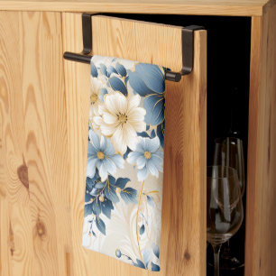 A Wedding Floral Series Design 12 Tea Towel