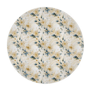 A Wedding Floral Series Design 1 Cutting Board