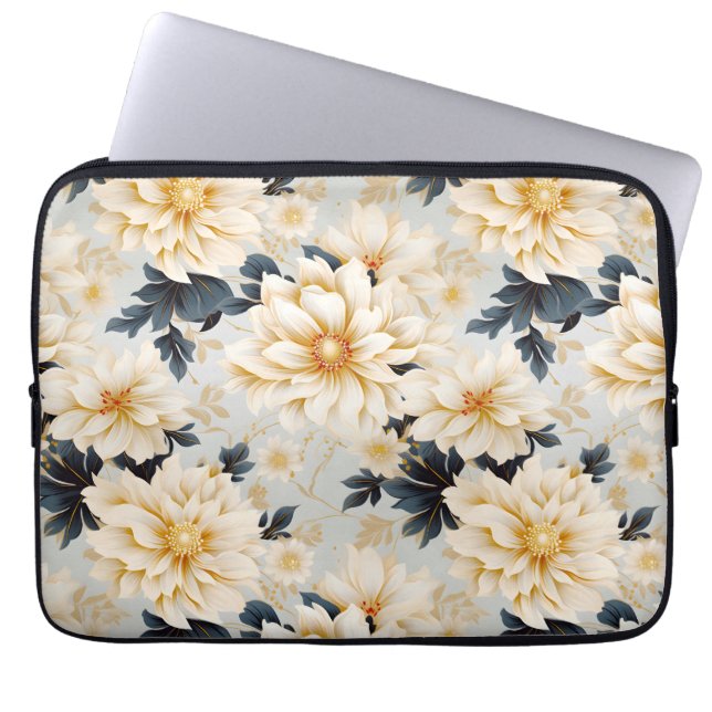 A Wedding Floral Series Design 2 Laptop Sleeve (Front)