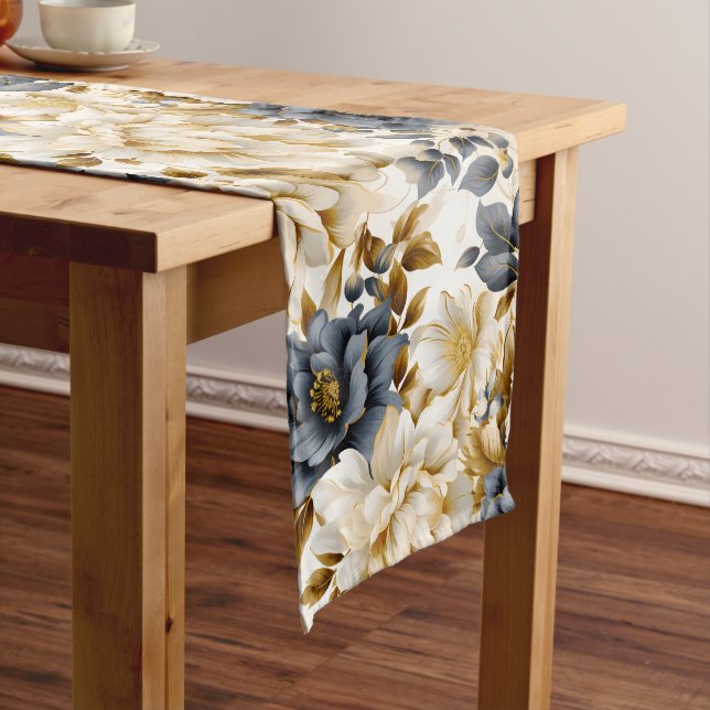 A Wedding Floral Series Design 5 Long Table Runner (In Situ)