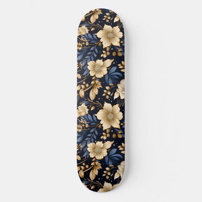 A Wedding Floral Series Design 6 Skateboard (Front)