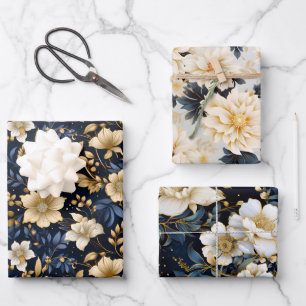 A Wedding Floral Series Design 6 Wrapping Paper Sheet