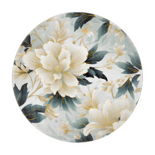 A Wedding Floral Series Design 7 Cutting Board